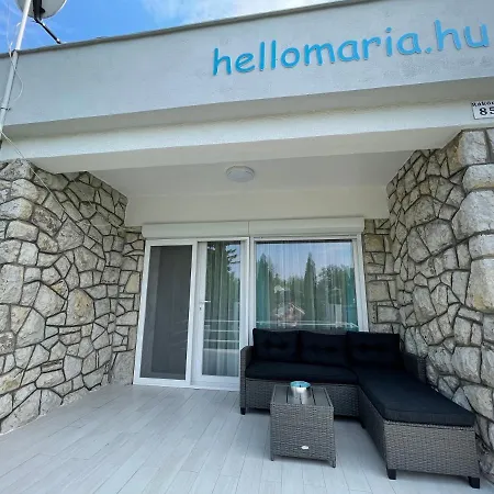 Feriehus Hellomaria Balatonmáriafürdő